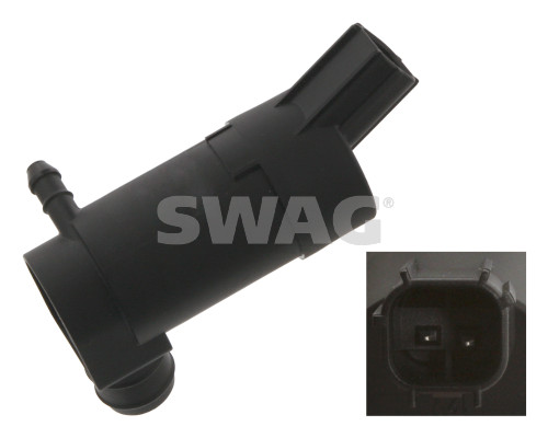 vandens siurblys, priekinio stiklo plovimas - 50 93 4864 SWAG